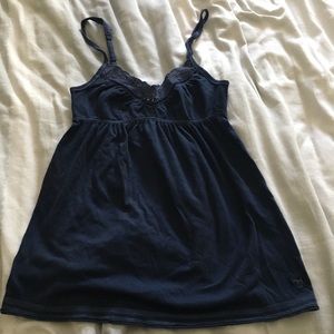 Navy a&f cami
